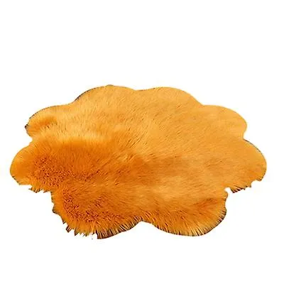 100cm black Plush round bedroom carpet round cushion AZ1928