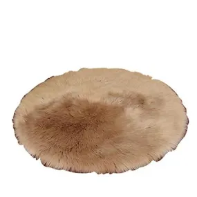 110cm Bean Paste Plush round bedroom carpet round cushion AZ1939