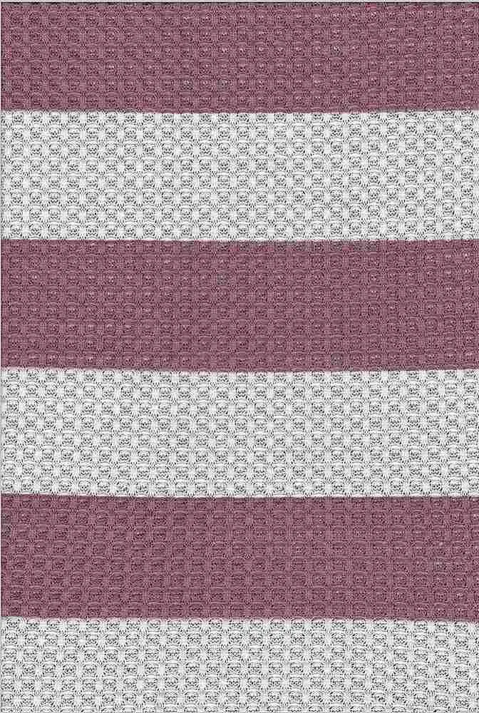 2" STRIPE PRINTED ON WAFFLE NFS190537-038