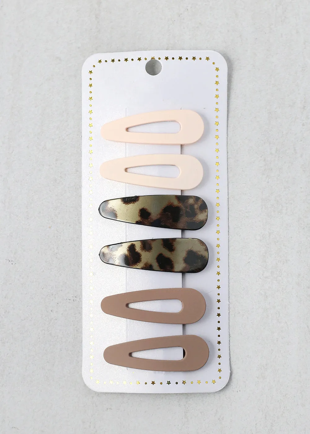 6 PC Assorted Snap Clip