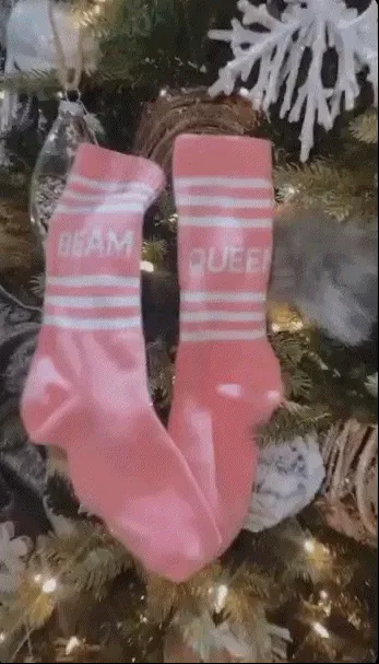 90's Vintage Beam Queen Socks