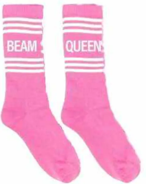 90's Vintage Beam Queen Socks