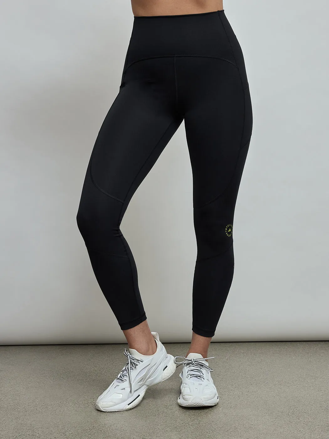 Adidas By Stella Mccartney Truepurpose Training 7/8 Tight - Black/Shock Yellow