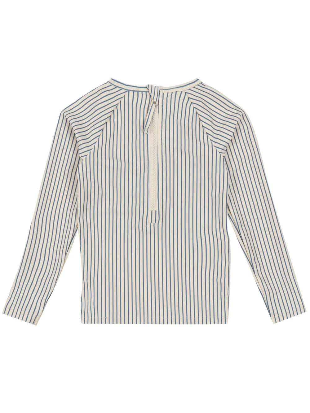 Aster Stripe Blue Swim Blouse