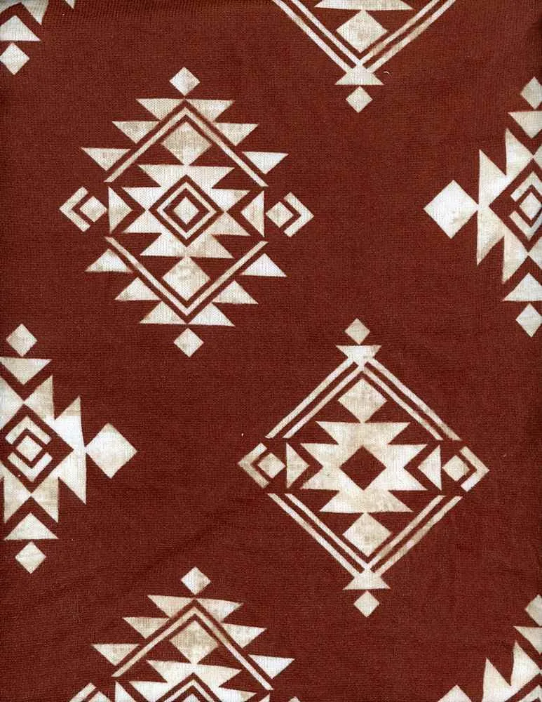 AZTEC WITH SLUB EFFECT PRINTED ON POLYESTER SPANDEX YUMMY HACCCI NFE210317B-022