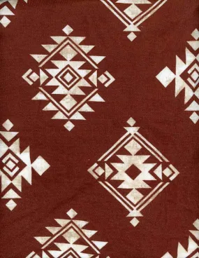 AZTEC WITH SLUB EFFECT PRINTED ON POLYESTER SPANDEX YUMMY HACCCI NFE210317B-022