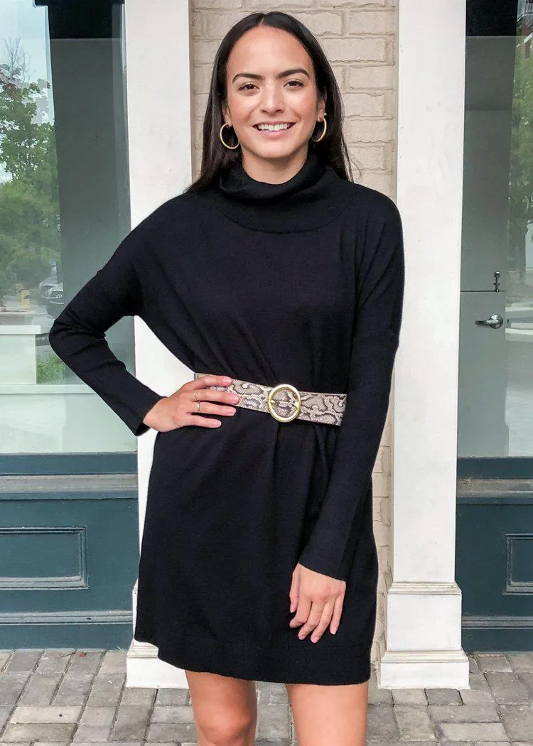 BB Dakota Hug Me Tight Dress-Black