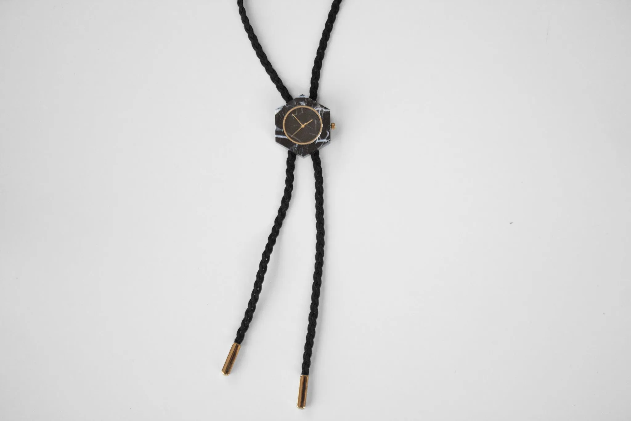 Black Marble Hex Mason Watch ****STRAP ONLY****