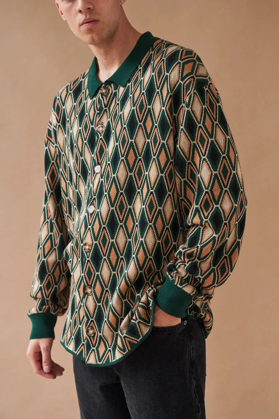 bound 'Triana' Longsleeve Polo