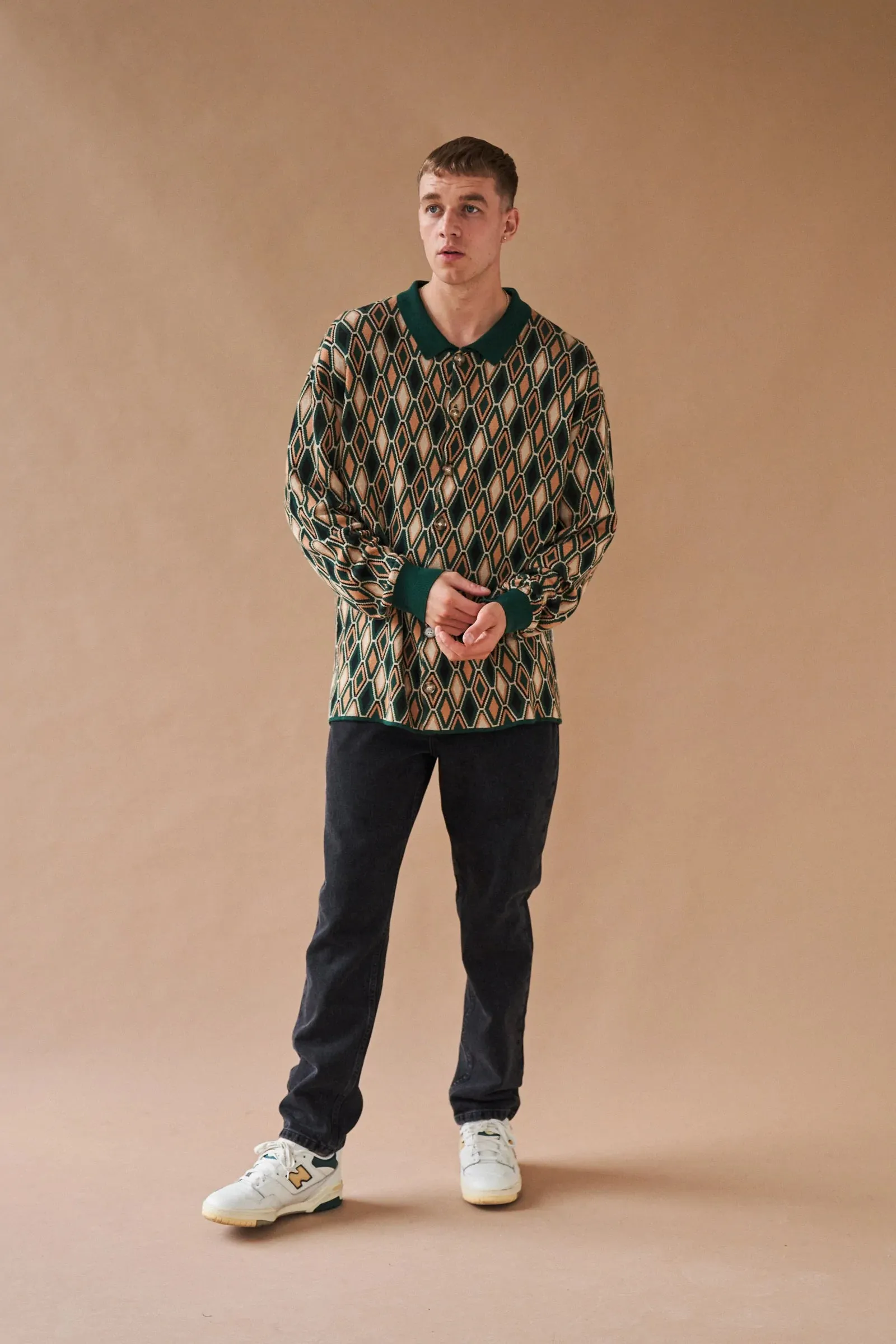 bound 'Triana' Longsleeve Polo