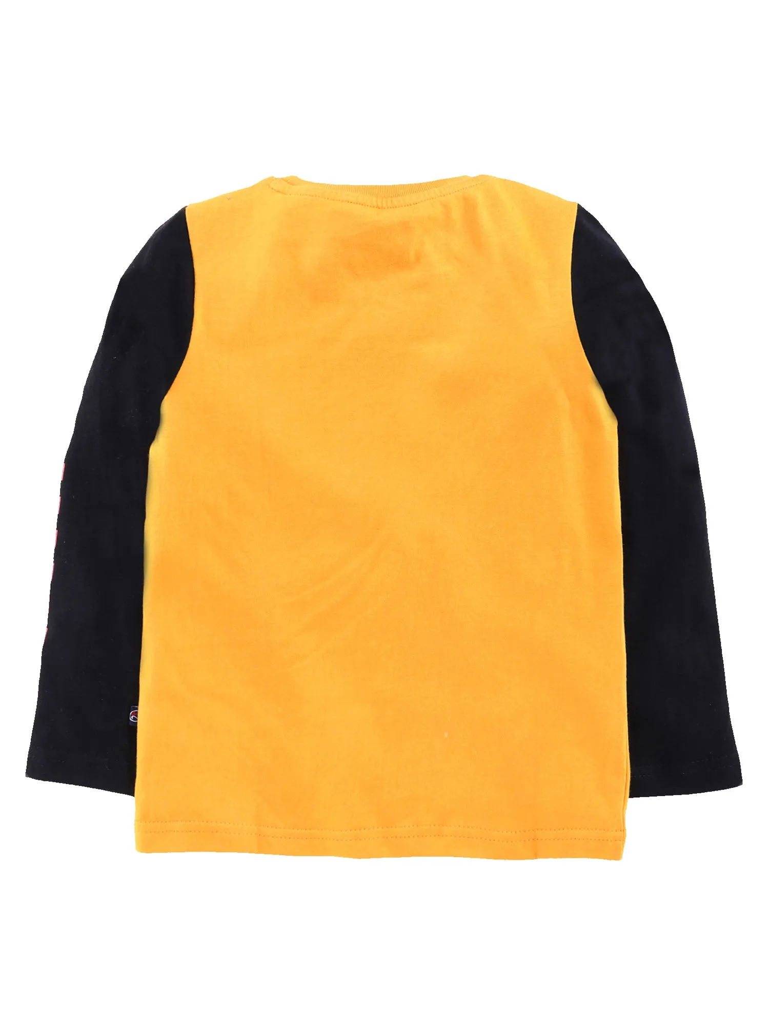 Boys Cotton T-Shirt with Print & Solid Pyjama Sets