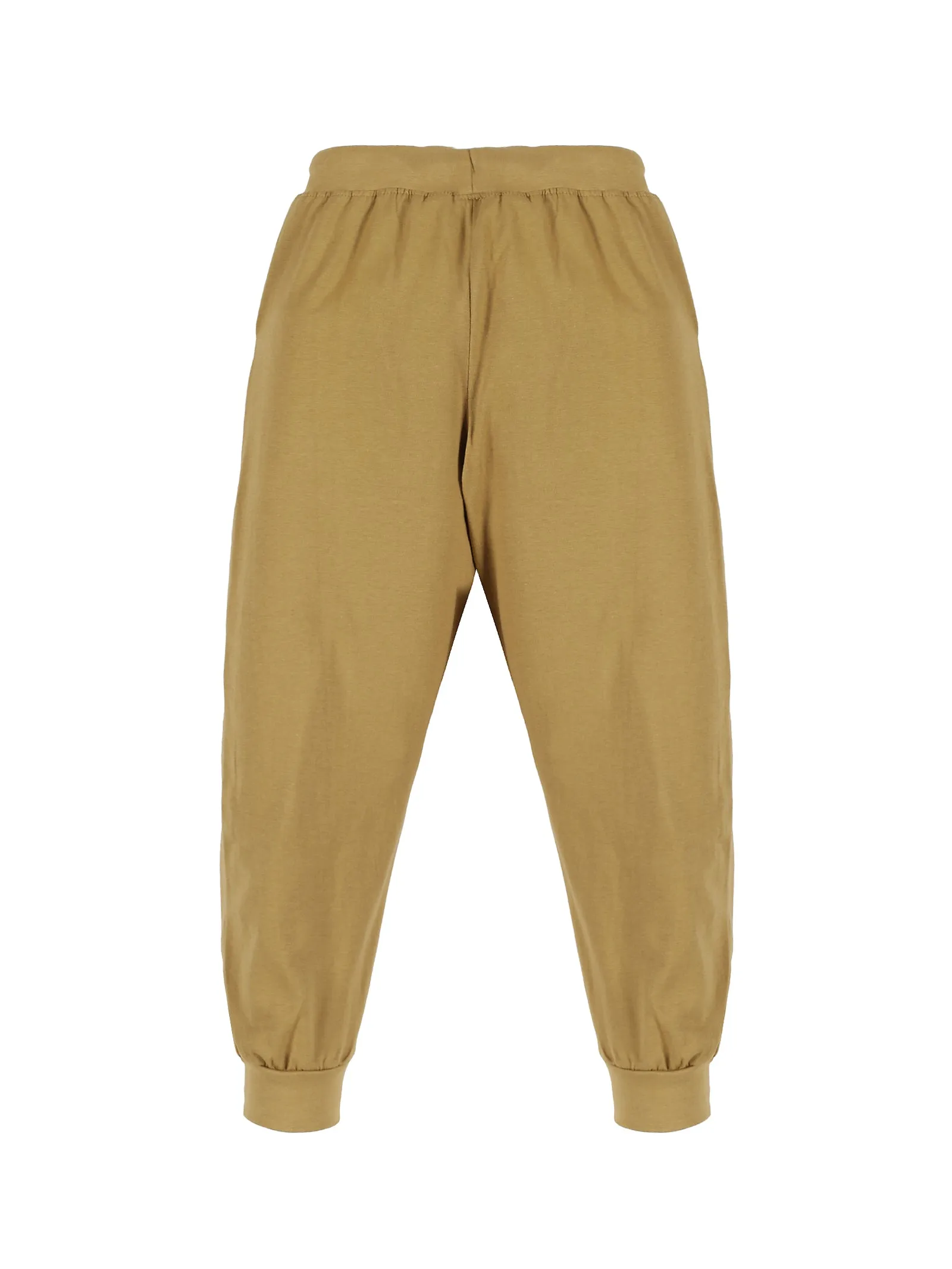 Boy's Printed Full Sleeve Round Neck Tee & Solid Track Pant Set