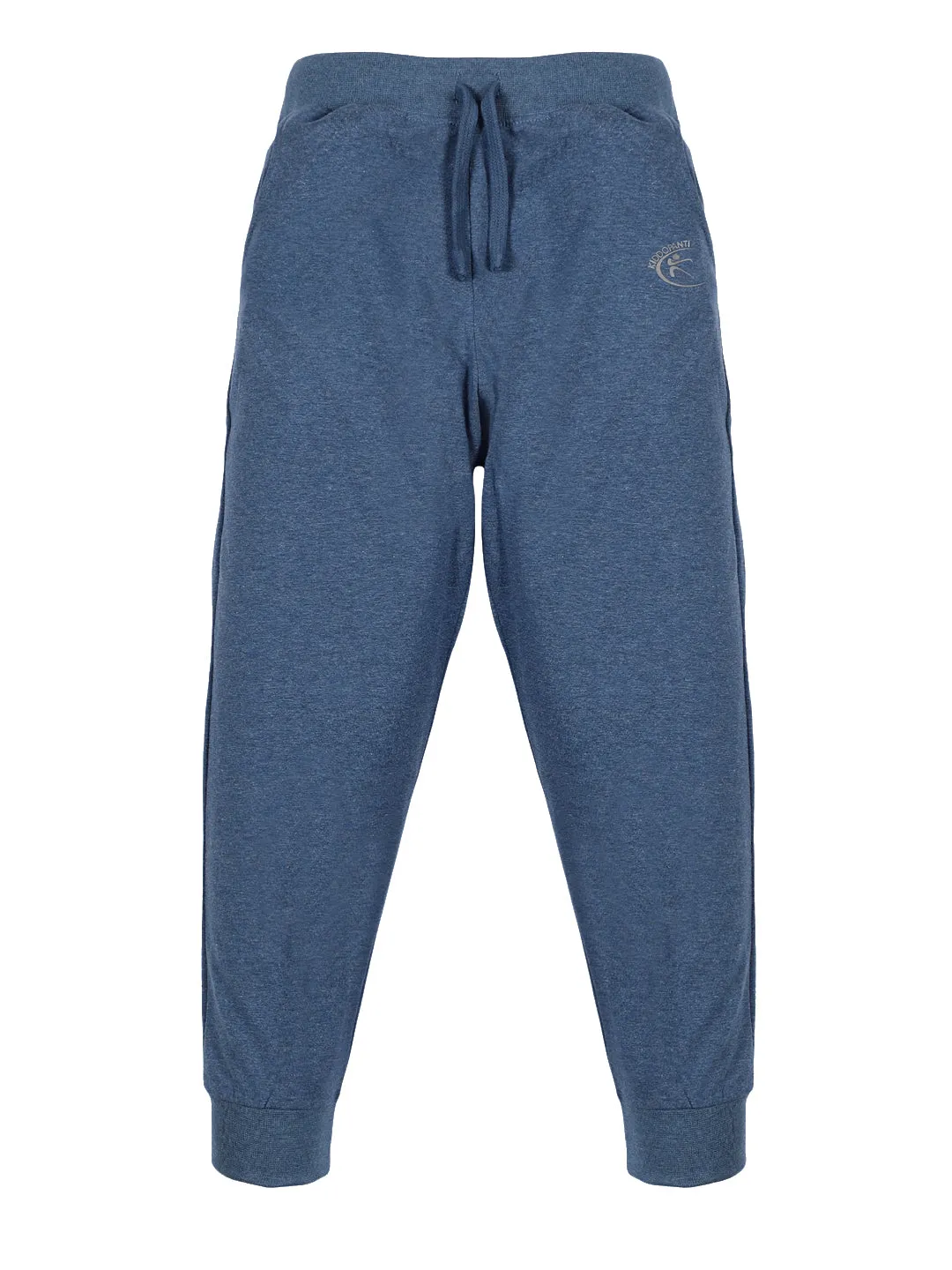 Boy's Printed Full Sleeve Round Neck Tee & Solid Track Pant Set