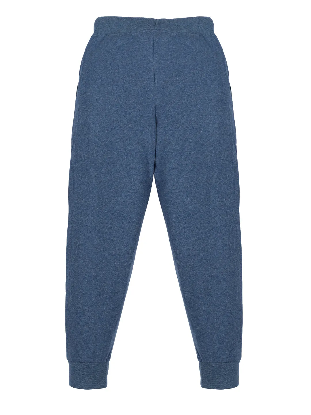 Boy's Printed Full Sleeve Round Neck Tee & Solid Track Pant Set