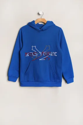 Boys' Zoo York Embroidered Logo Graphic Hoodie
