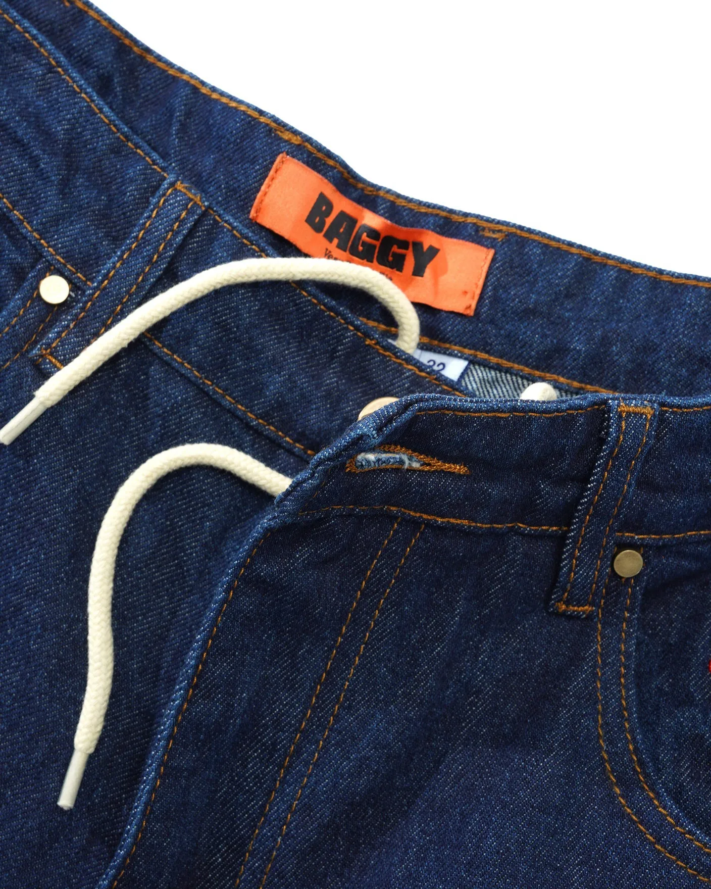 Butter Goods Ink Baggy Denim Jeans Raw Indigo