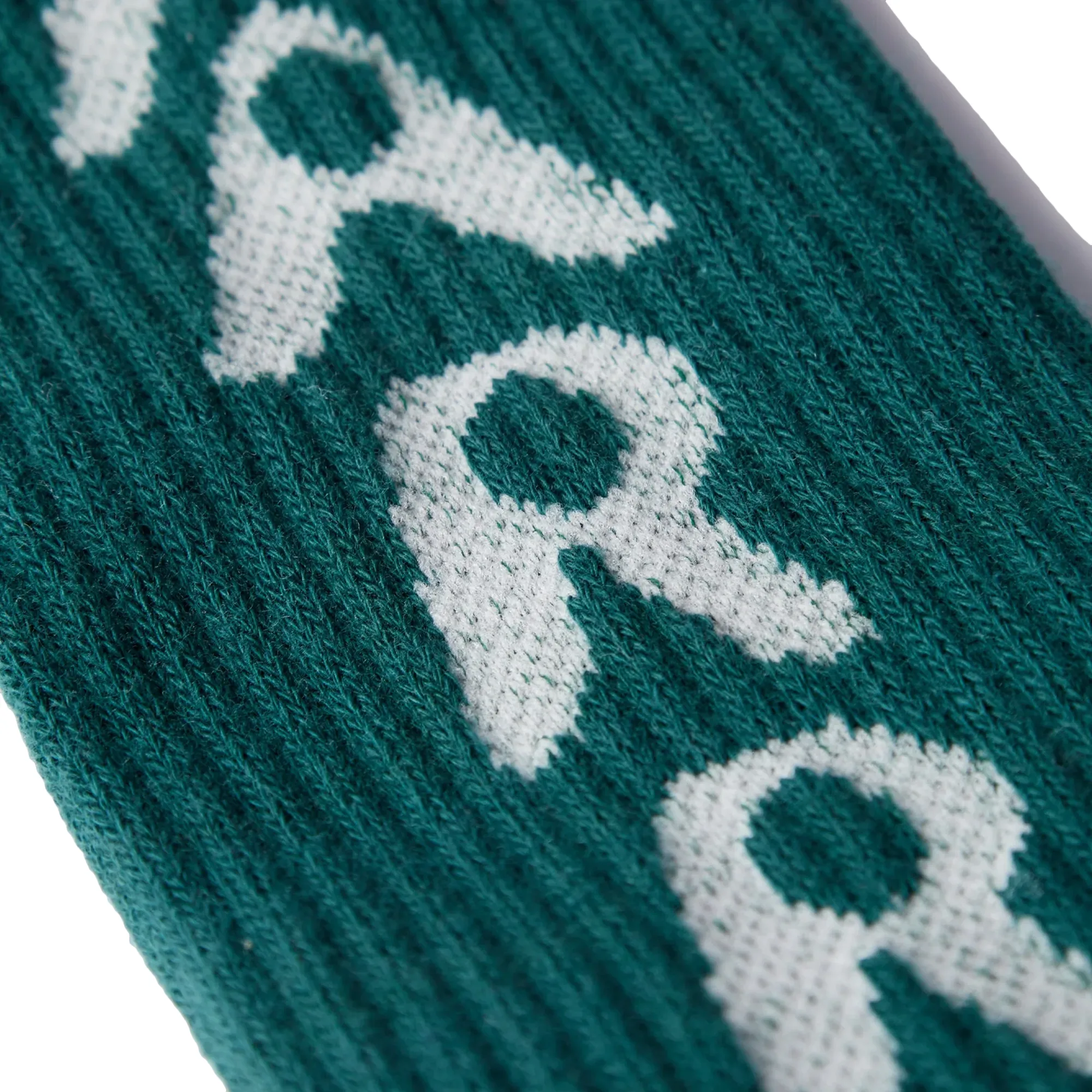 By Parra Hole Logo Crew Socks Castleton Green