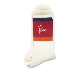 by Parra Script Logo Crew Socks
