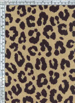 CHEETAH PRINTED ON BABY WAFFLE [NFA220127-052]