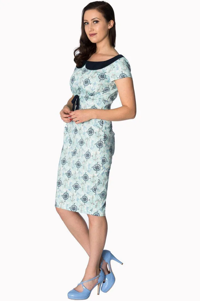Compass Wiggle Dress