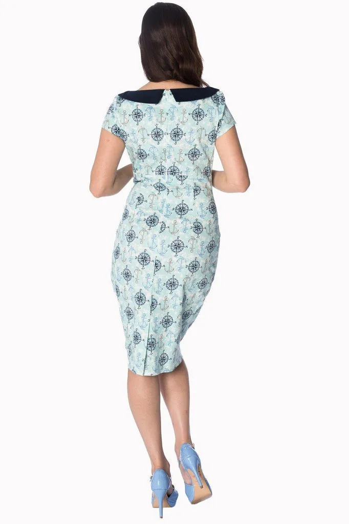 Compass Wiggle Dress