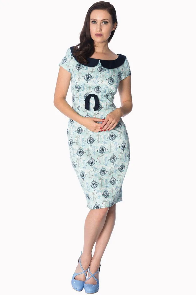 Compass Wiggle Dress