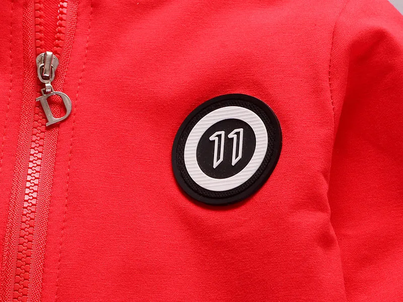 Cotton 3pcs outfits children's sports suit kids tracksuit outfits bebe boys clothes