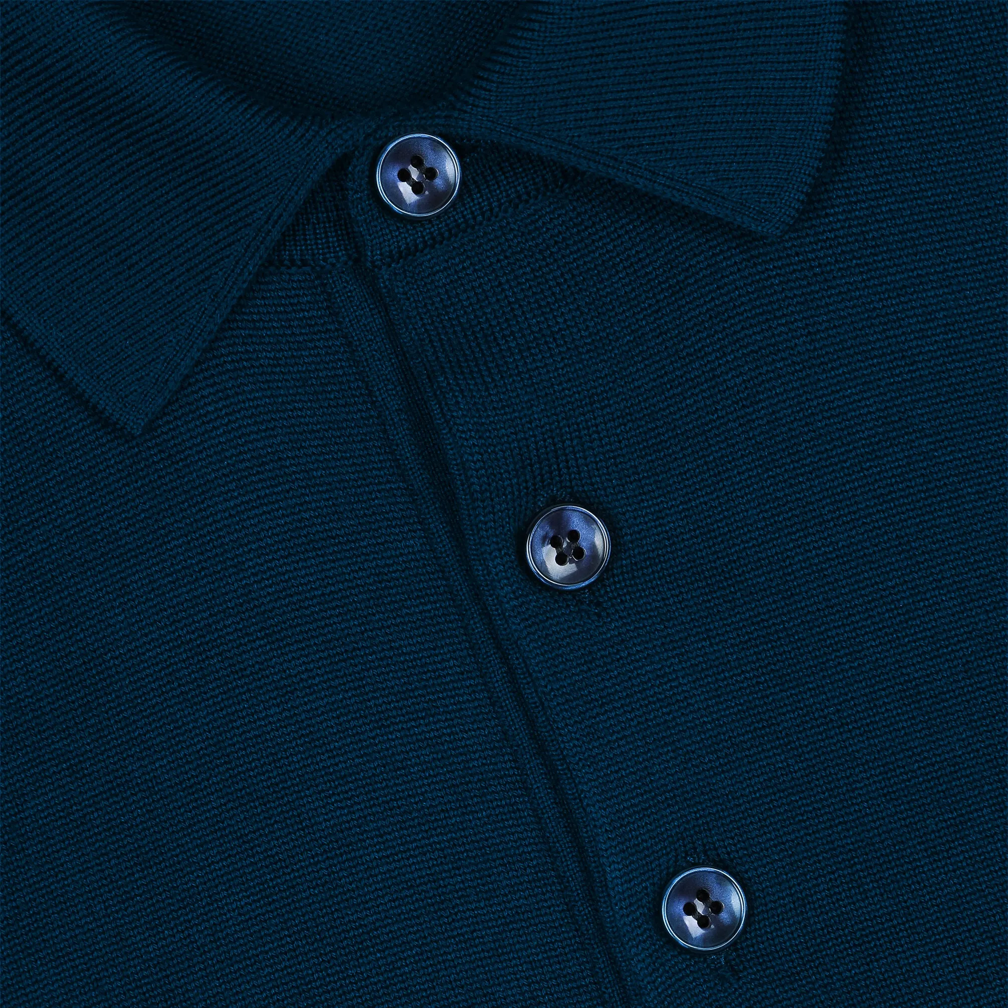 Dolce & Gabbana Branded Tag Wool Polo Shirt