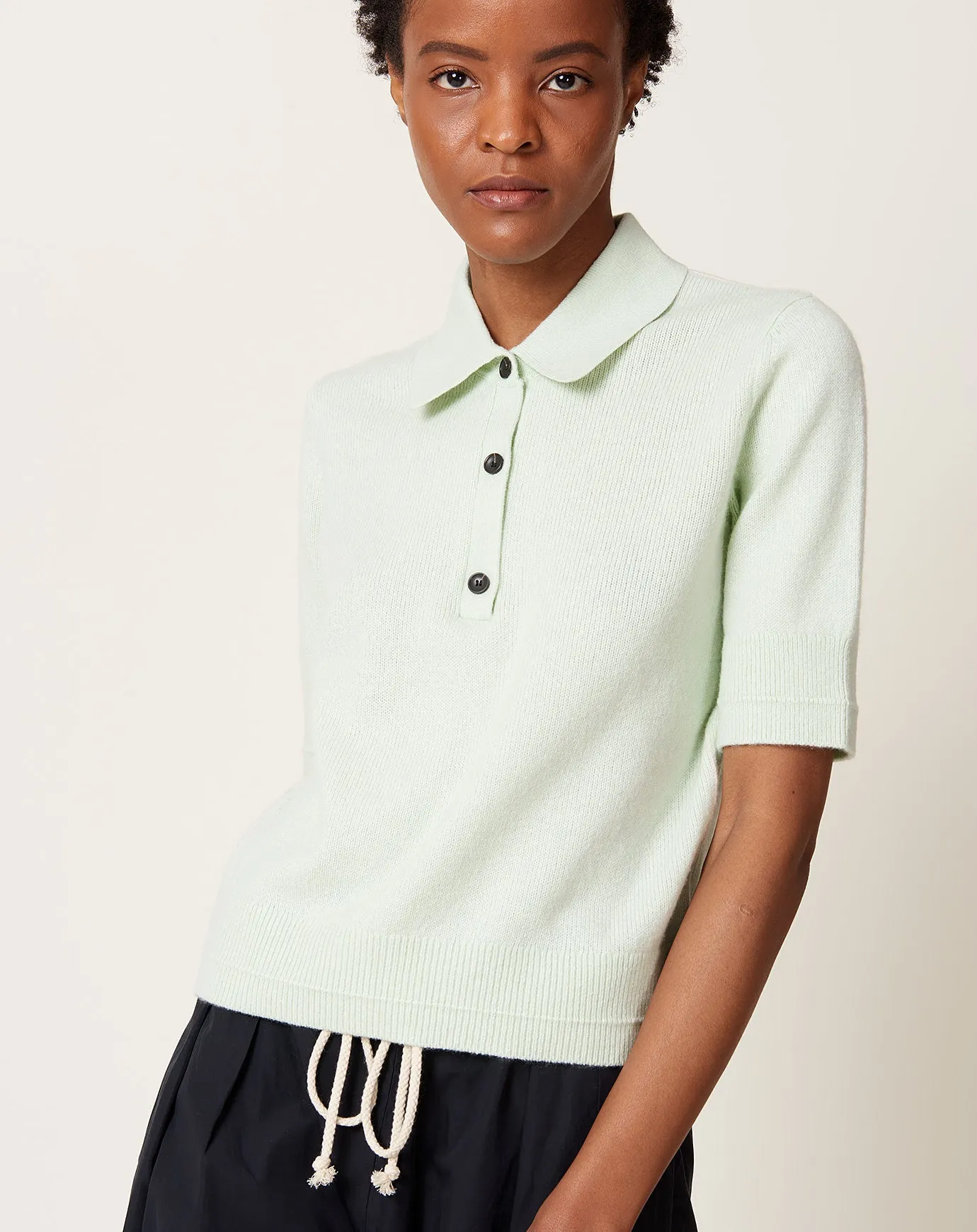 Featherweight Polo in Sea Glass