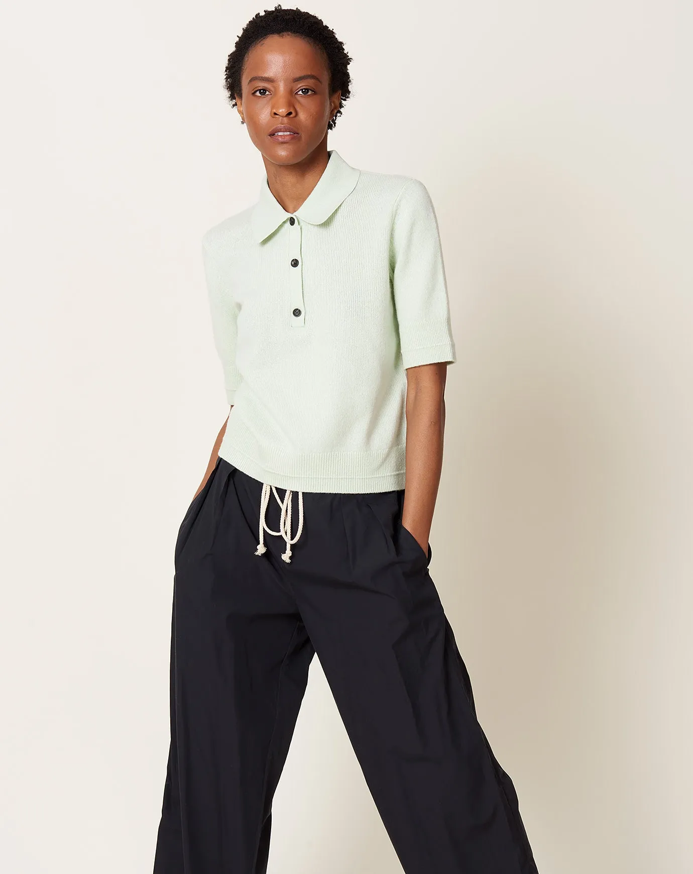 Featherweight Polo in Sea Glass