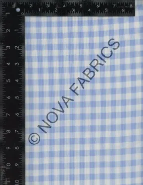 GINGHAM PLAID PRINTED IN 2X2 YUMMY RIB NFP210121-058