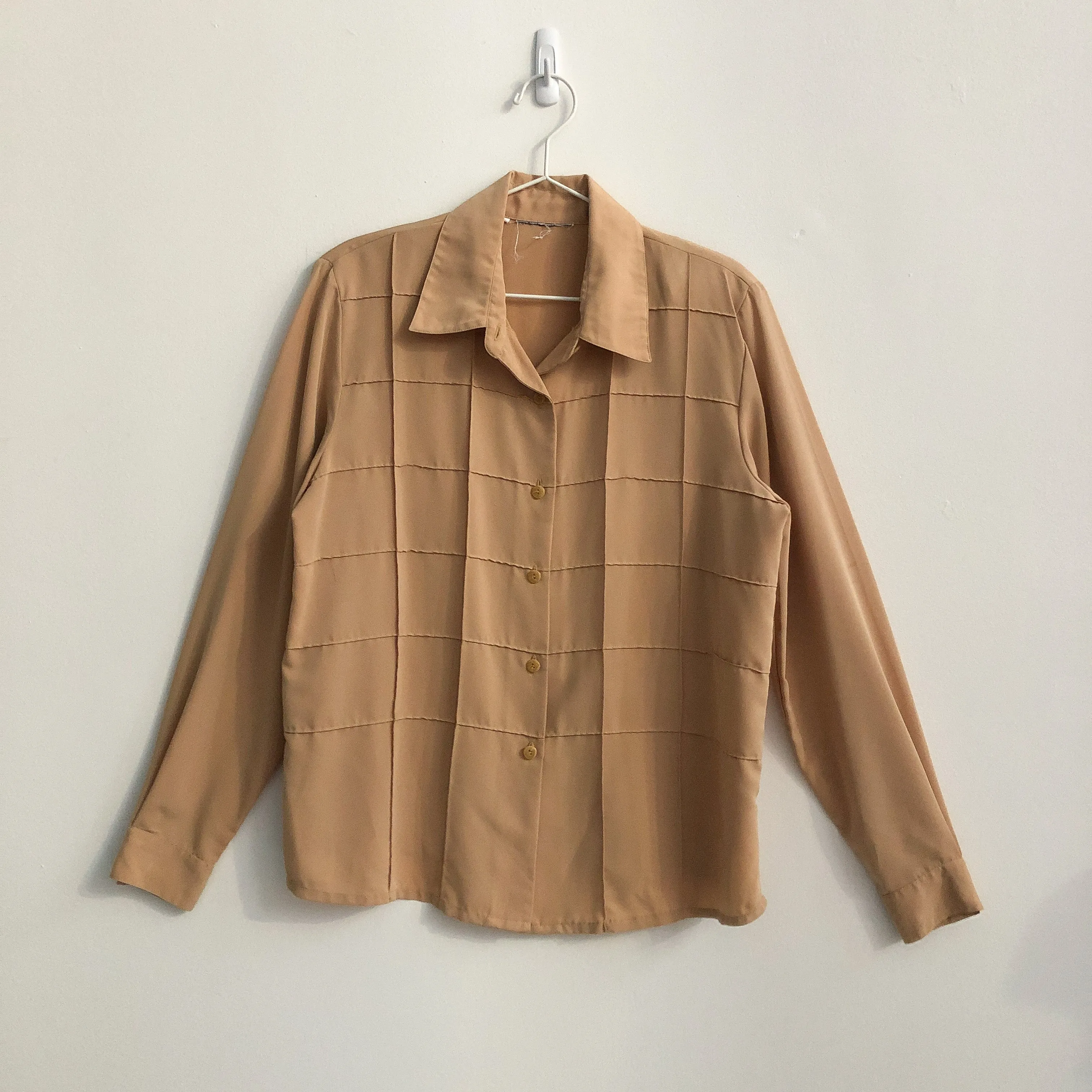 Grid Collared Blouse