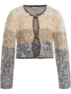 Handknit Crop Cardigan