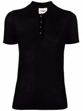 Hatti Superfine Merino Shirt in Black