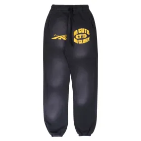 Hellstar No Guts No Glory Cuffed Sweatpants Washed Grey