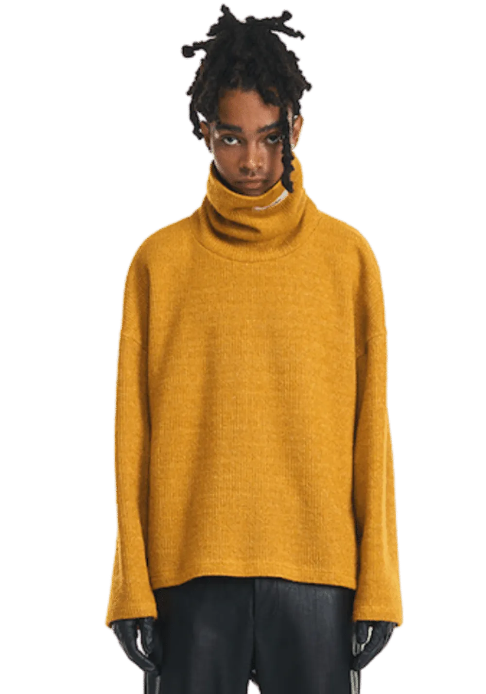 High Neck Knitted Sweater