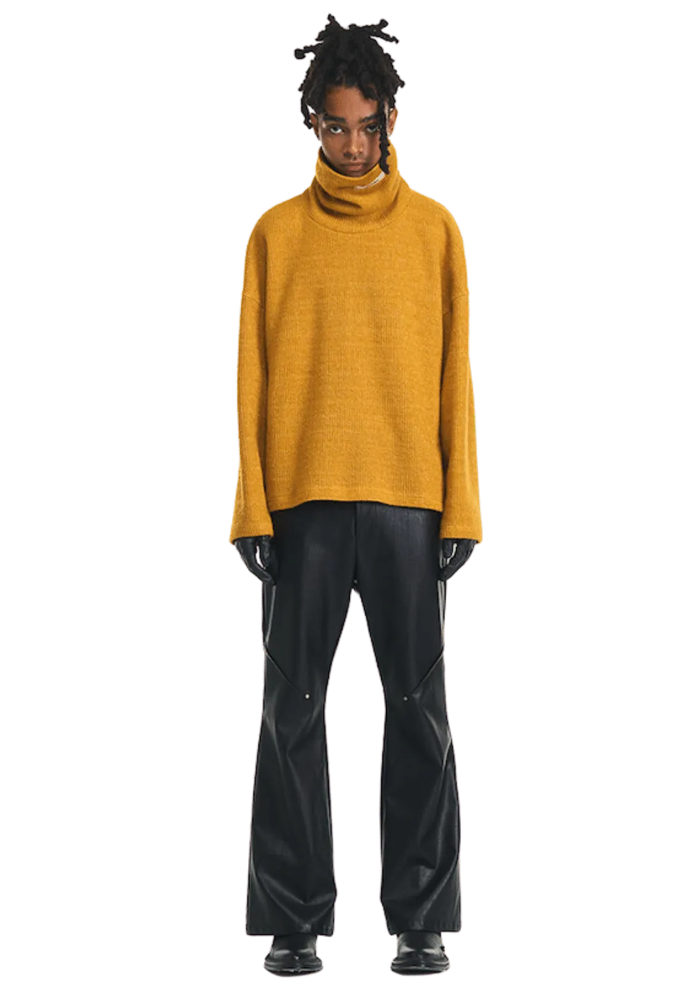 High Neck Knitted Sweater
