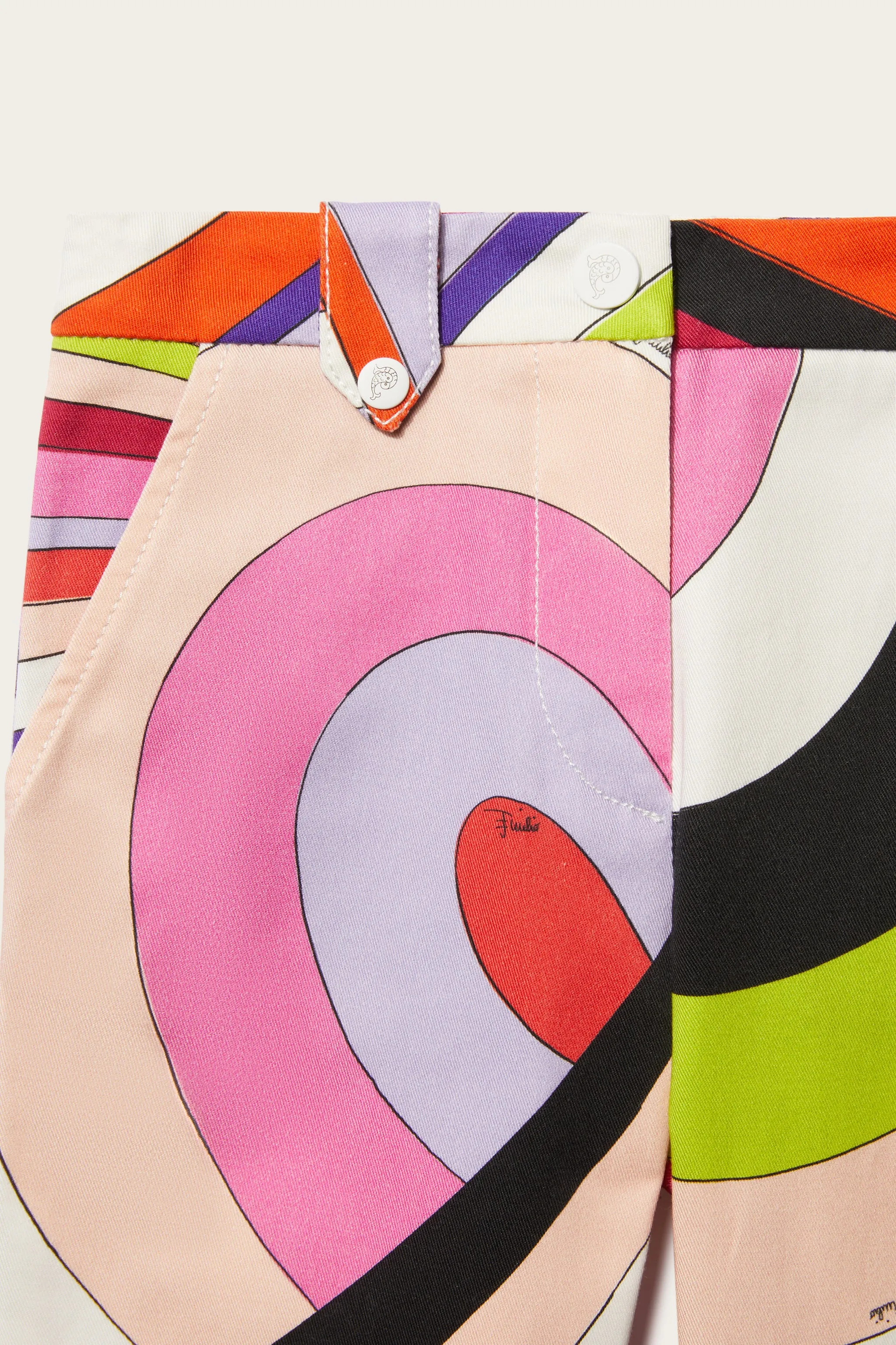 Iride-Print Trousers