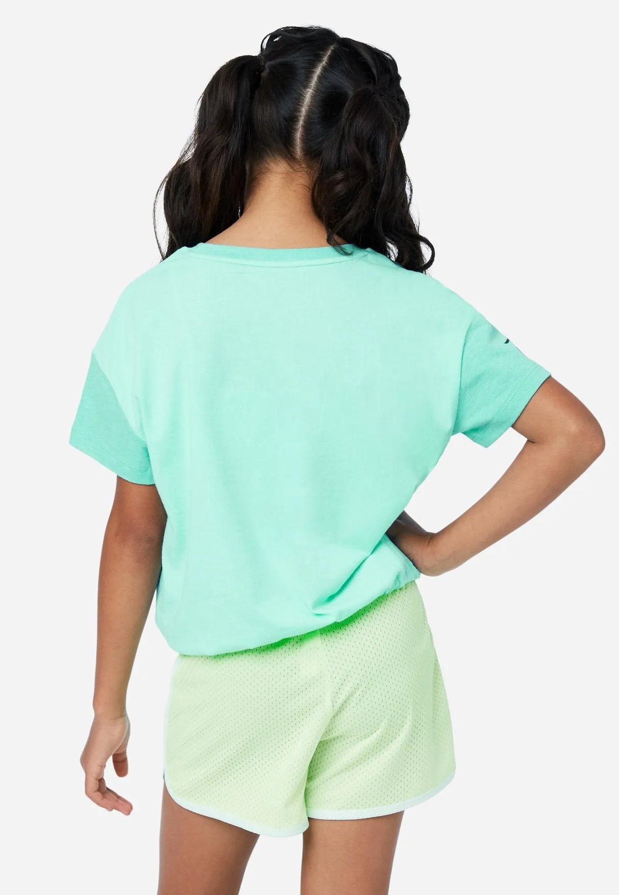 J Sport Graphic Drawstring Top