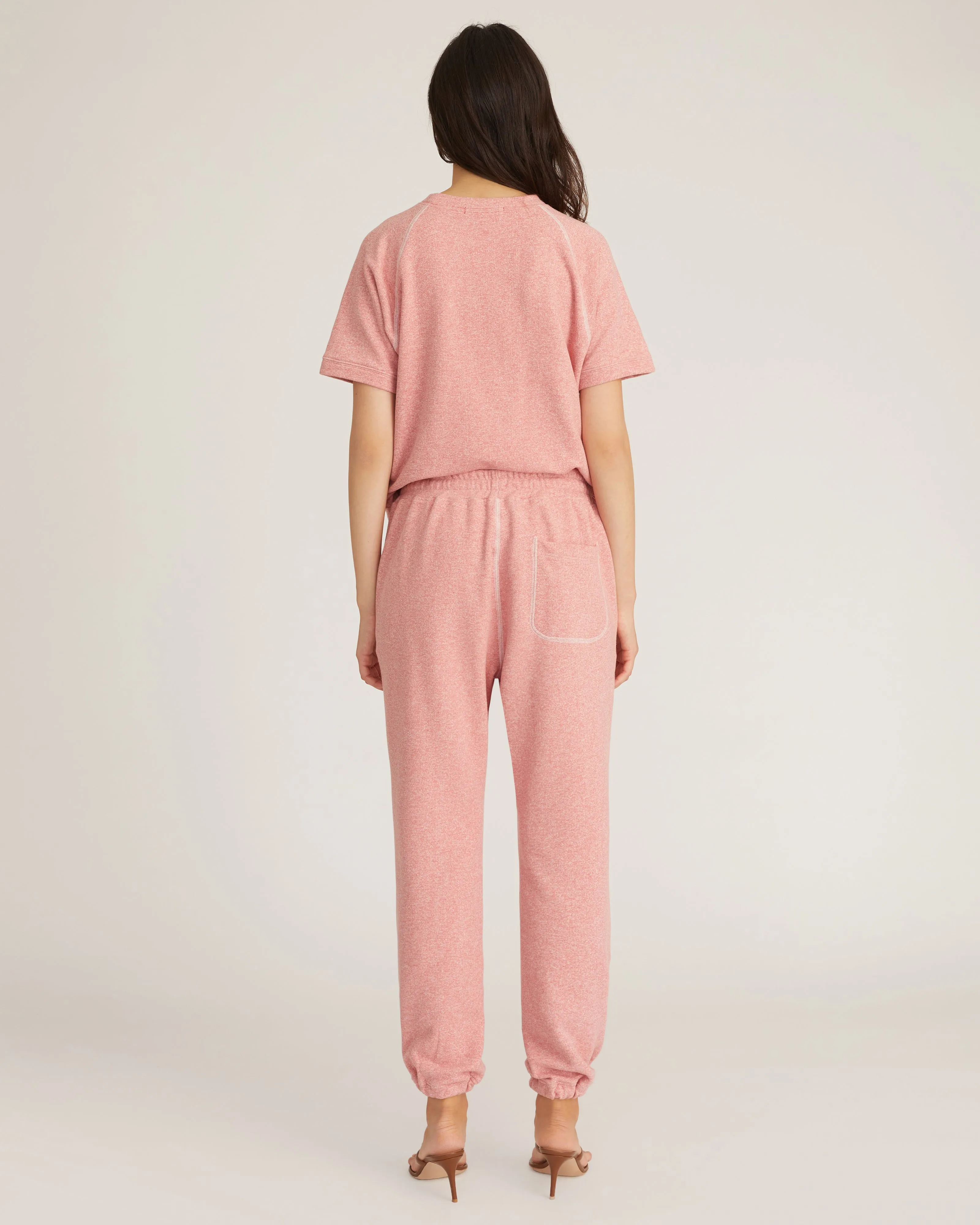 Jules Boyfriend Sweatpant in Moscato