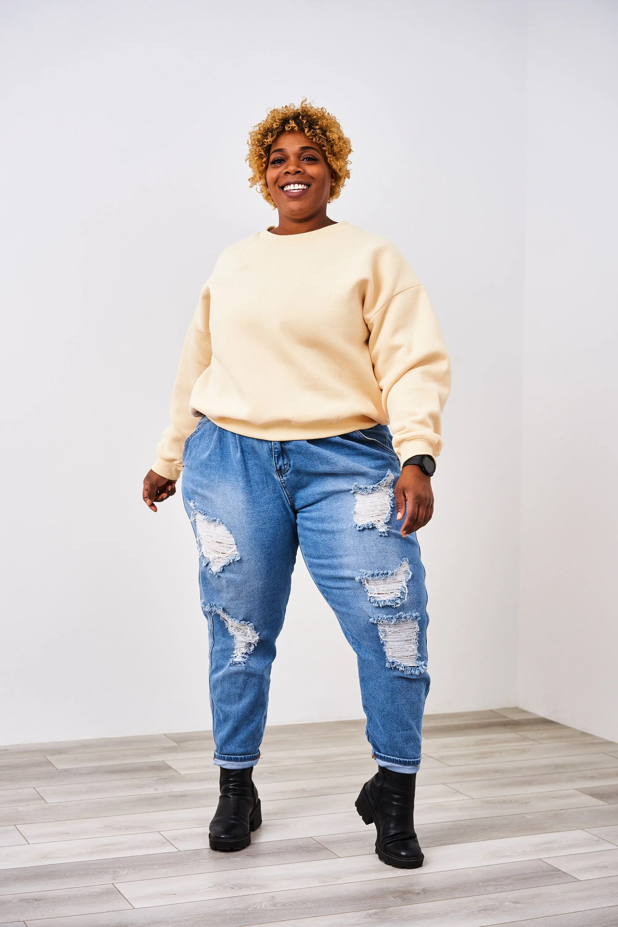 Latched Mama 635 Non-Nursing Crewneck