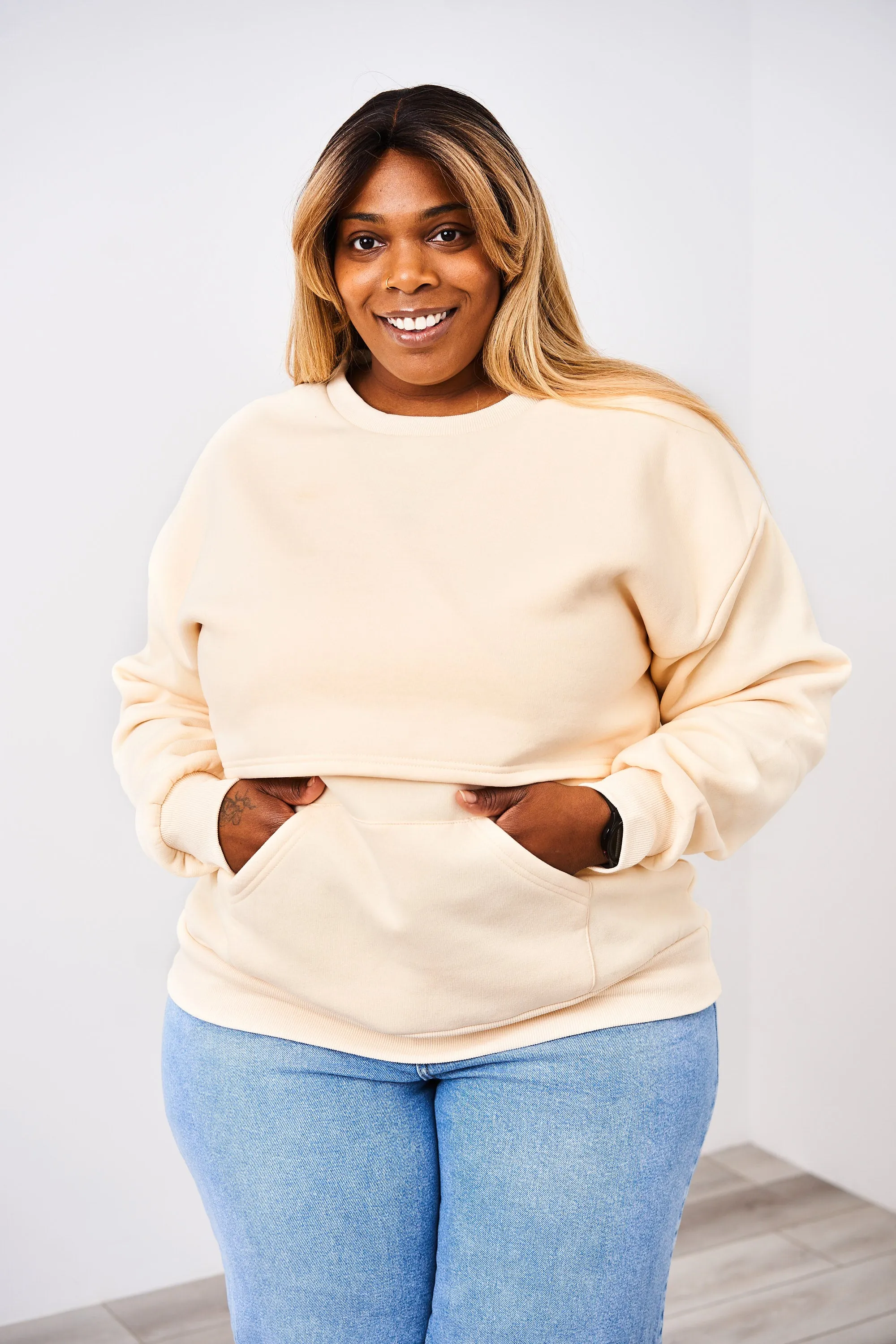 Latched Mama 635 Snuggle-Up Nursing Pullover