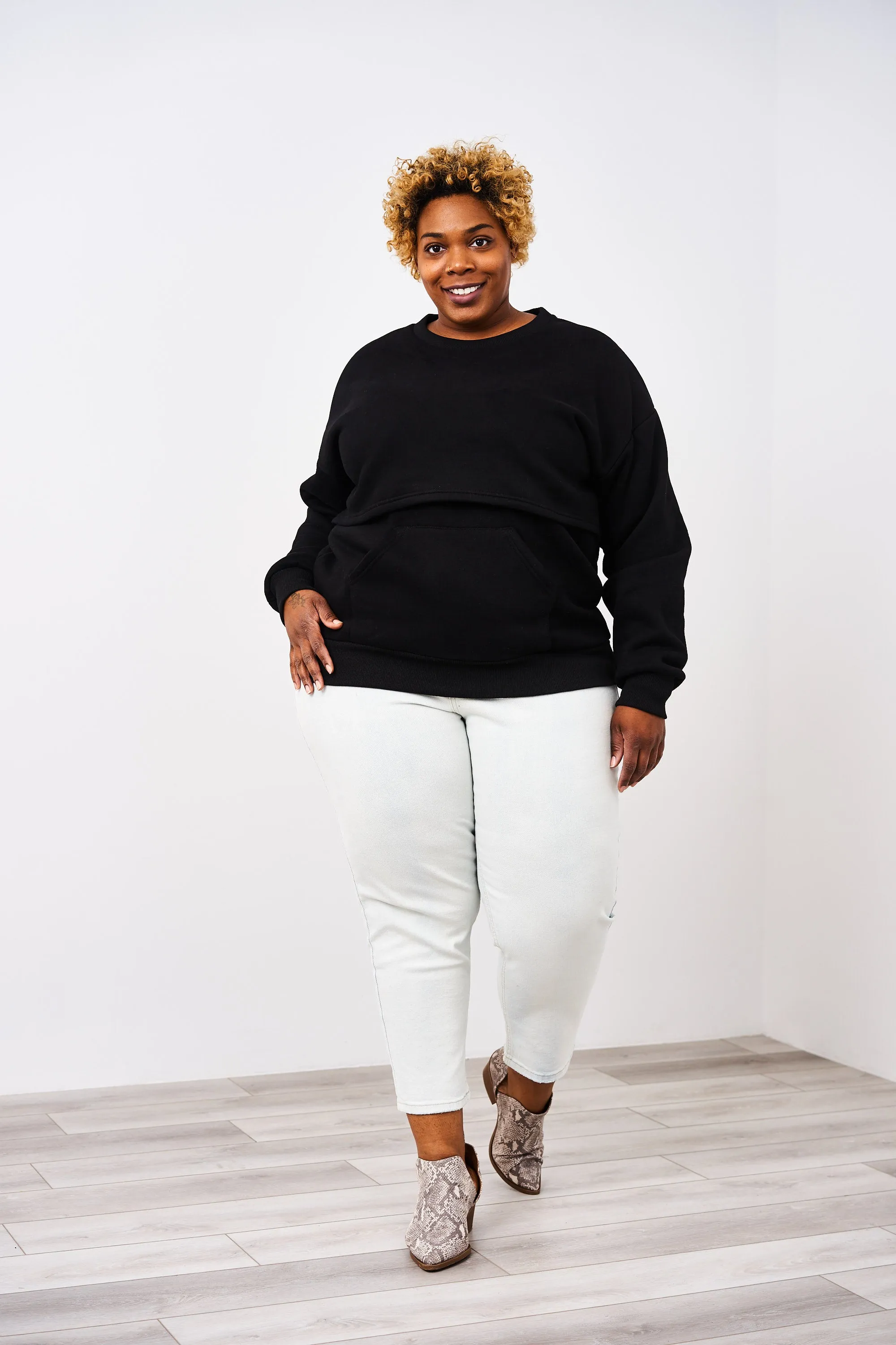 Latched Mama 635 Snuggle-Up Nursing Pullover