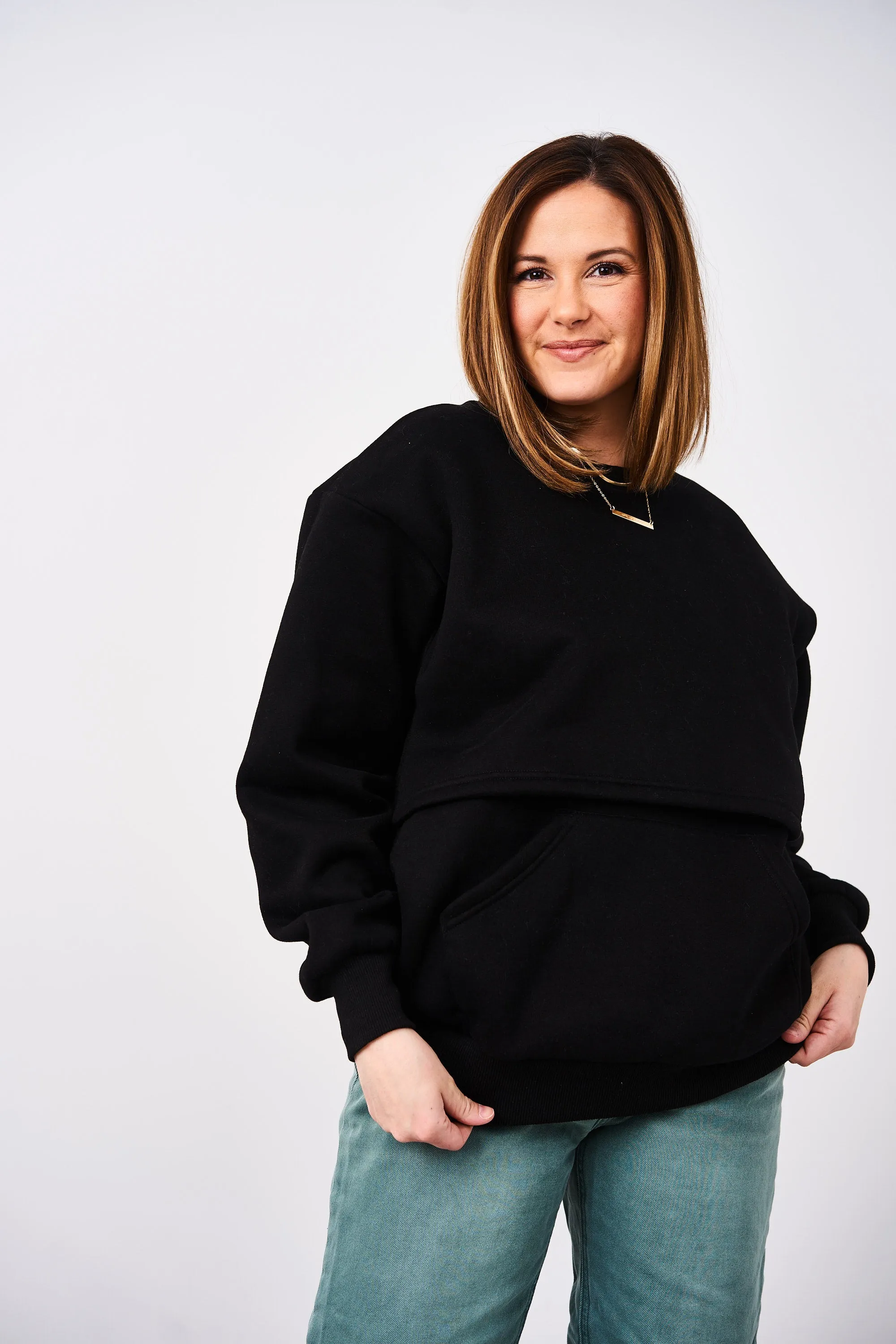 Latched Mama 635 Snuggle-Up Nursing Pullover