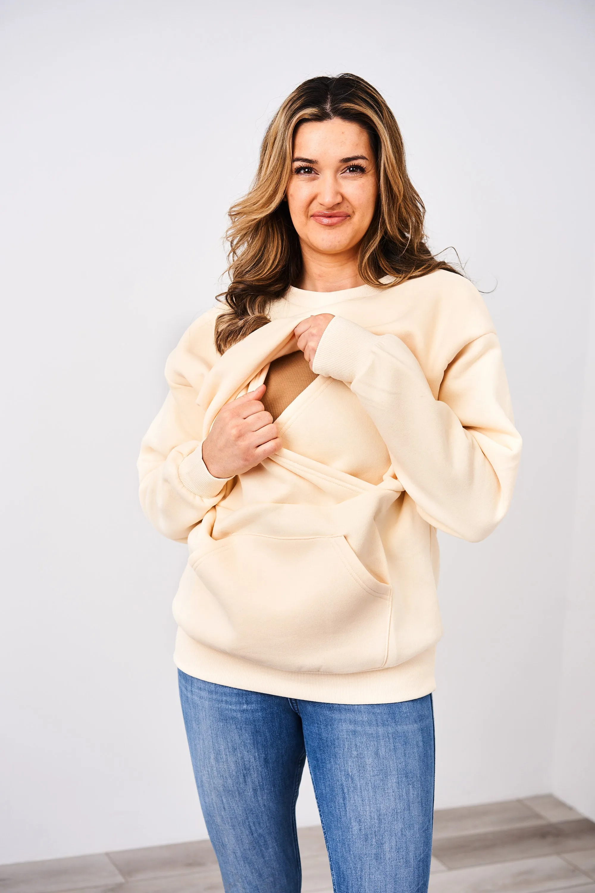 Latched Mama 635 Snuggle-Up Nursing Pullover