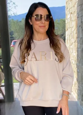 Marlena Beige PARIS Jumper
