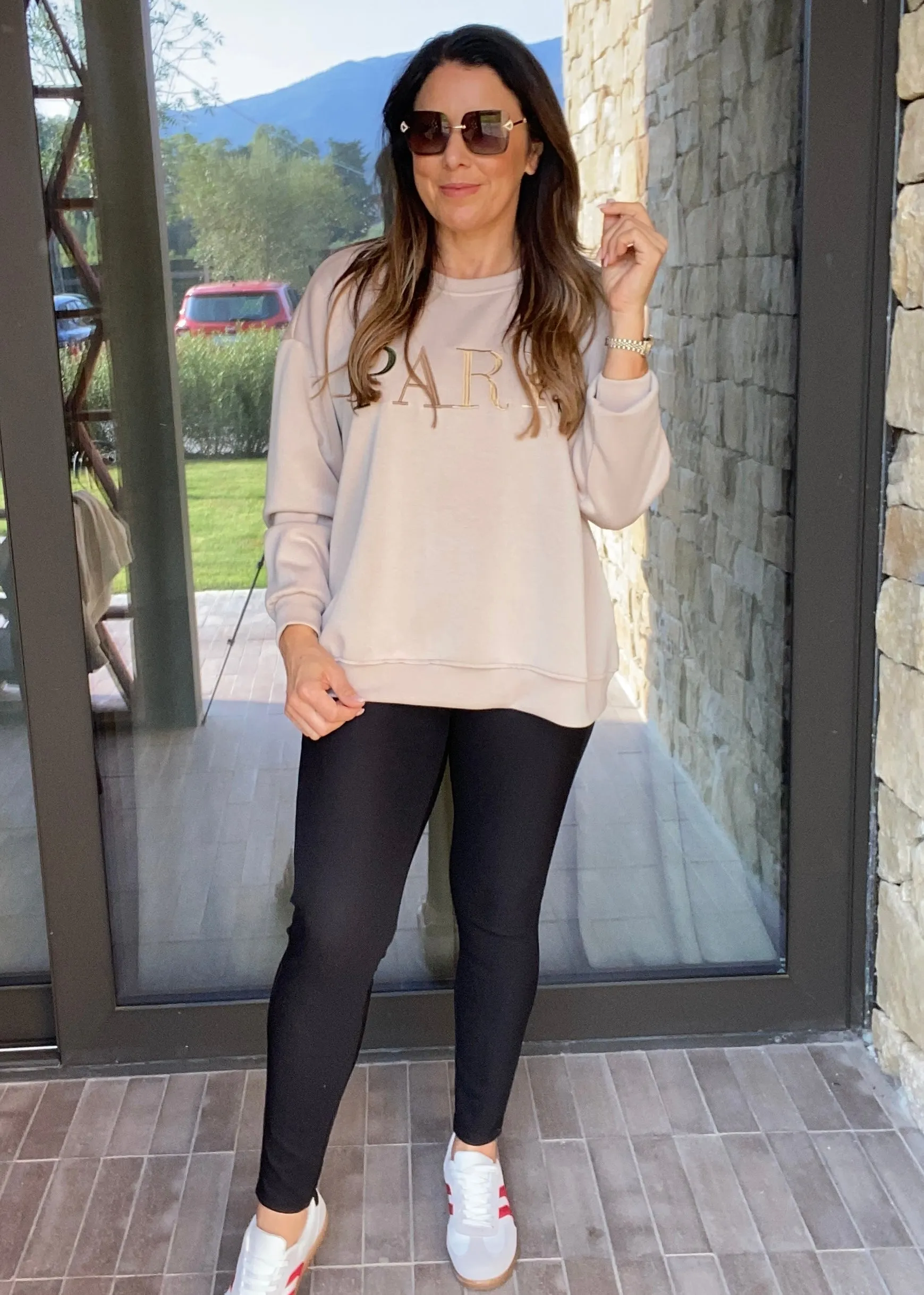 Marlena Beige PARIS Jumper