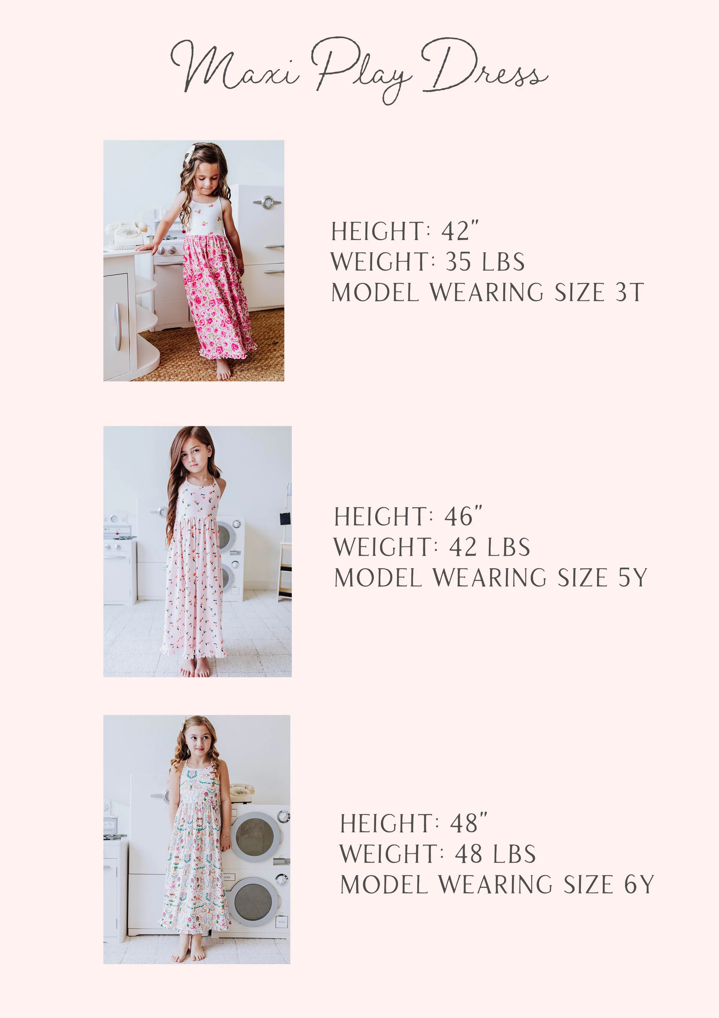Maxi Play Dress - Watercolor Strawberries