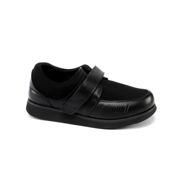 Mt. Emey 628-E Black (10E/14E Width) -  Women's Lycra Casual Shoes