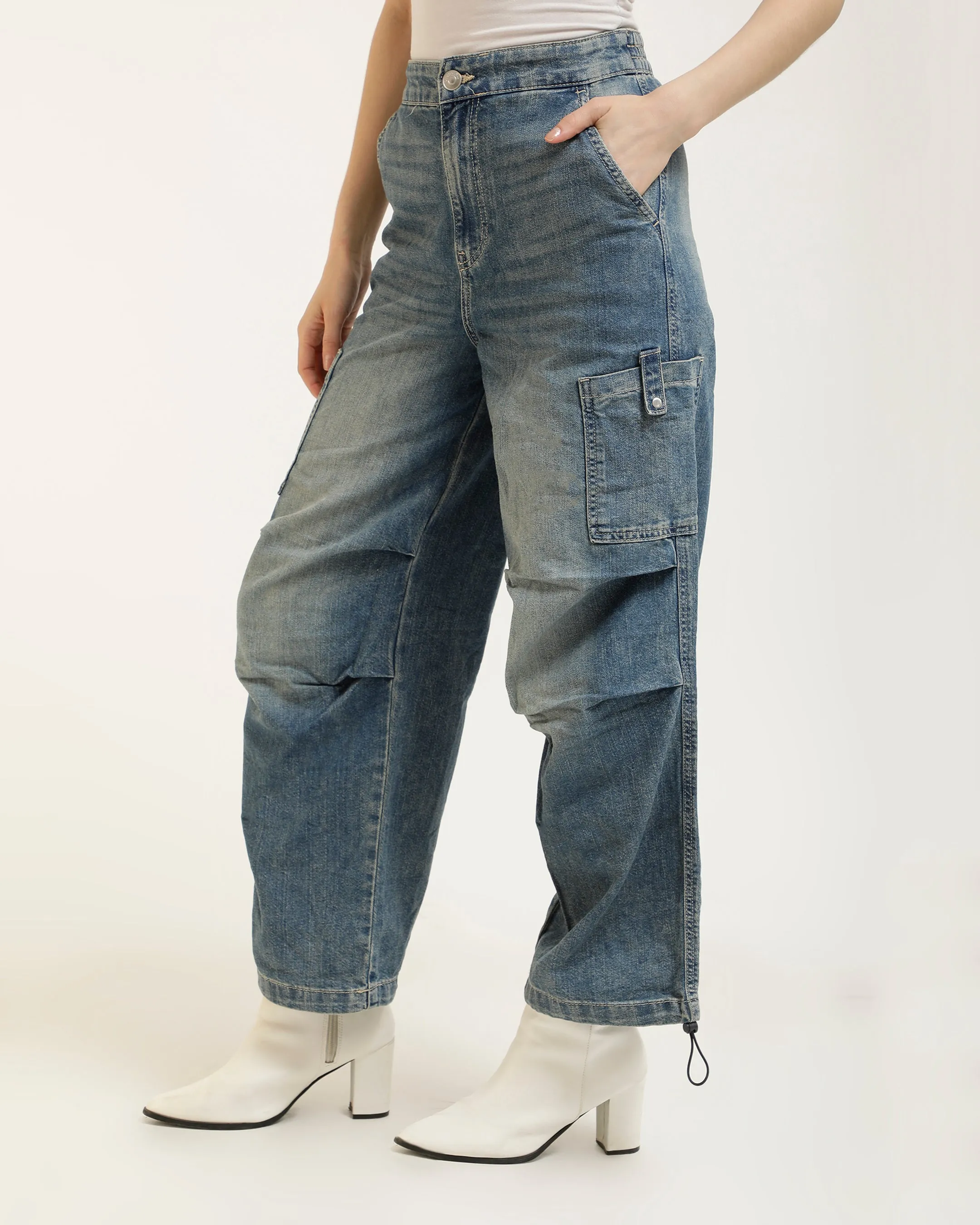 PARACHUTE DENIM TROUSER